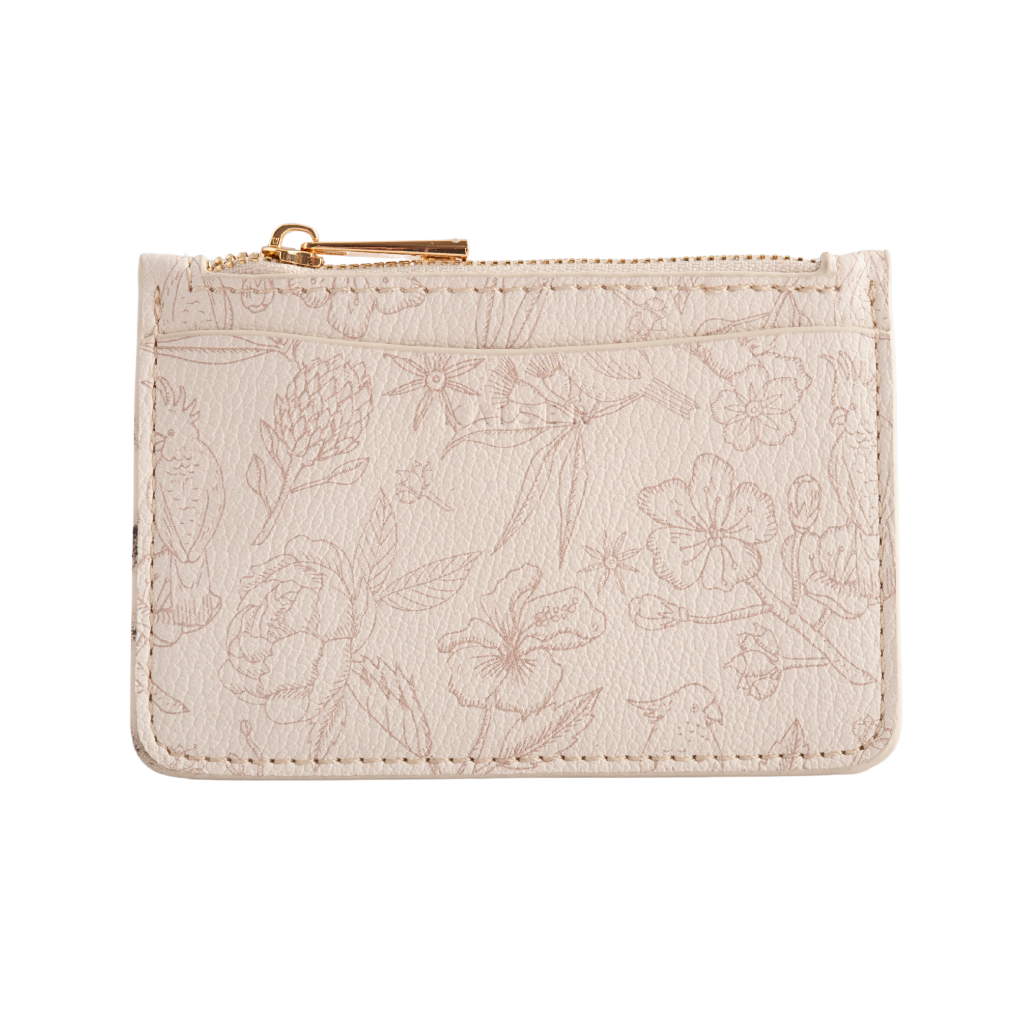 Card Pouch - Etched Beige